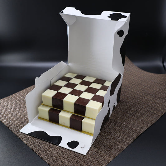 お絵描きピクセルチョコレート ホワイトチョコレート&チョコレートセット