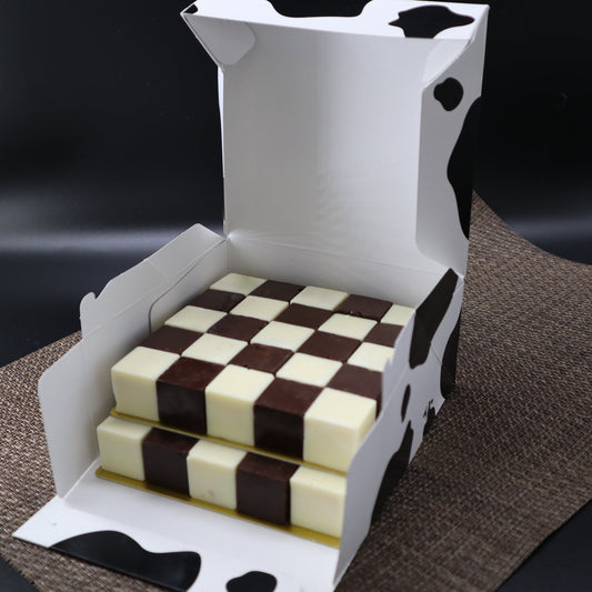 お絵描きピクセルチョコレート ホワイトチョコレート&チョコレートセット