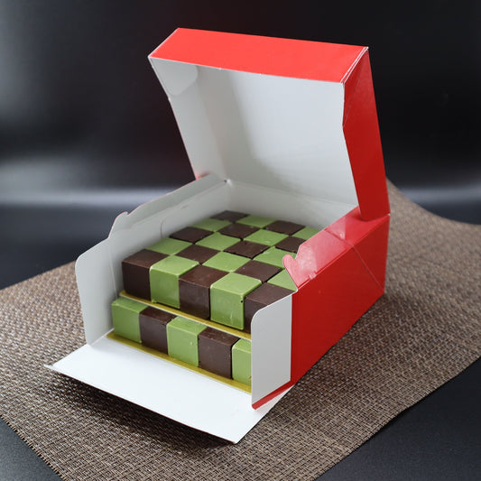 お絵描きピクセルチョコレート チョコレート&抹茶チョコレートセット